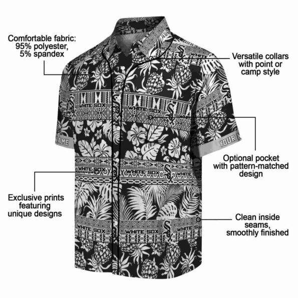 personalized-chicago-white-sox-tribal-stripes-black-white-hawaiian-shirt-new-arrival personalized chicago white sox tribal stripes black white hawaiian shirt new arrival