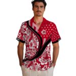 personalized-cincinnati-reds-floral-wave-red-white-hawaiian-shirt-best-selling