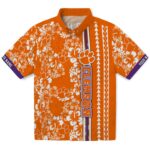 Clemson Tigers Hawaiian Shirt - Personalized Hibiscus Arrows Orange White 1 personalized-clemson-tigers-hibiscus-arrows-orange-white-hawaiian-shirt-best-selling