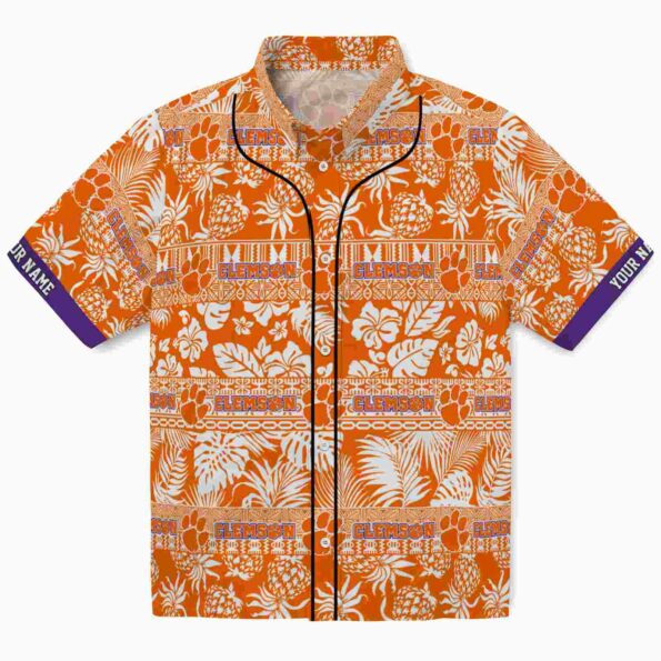 personalized-clemson-tigers-tribal-stripes-orange-white-hawaiian-shirt-best-selling personalized clemson tigers tribal stripes orange white hawaiian shirt best selling