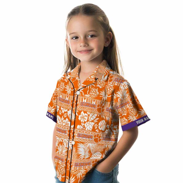 personalized-clemson-tigers-tribal-stripes-orange-white-hawaiian-shirt-premium-grade personalized clemson tigers tribal stripes orange white hawaiian shirt premium grade