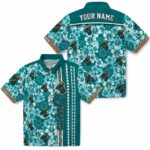 personalized-coastal-carolina-chanticleers-hibiscus-arrows-green-white-hawaiian-shirt-best-selling