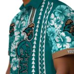 personalized-coastal-carolina-chanticleers-hibiscus-arrows-green-white-hawaiian-shirt-best-selling