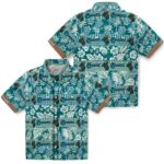 personalized-coastal-carolina-chanticleers-tribal-stripes-green-white-hawaiian-shirt-best-selling
