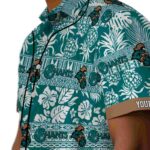 personalized-coastal-carolina-chanticleers-tribal-stripes-green-white-hawaiian-shirt-best-selling