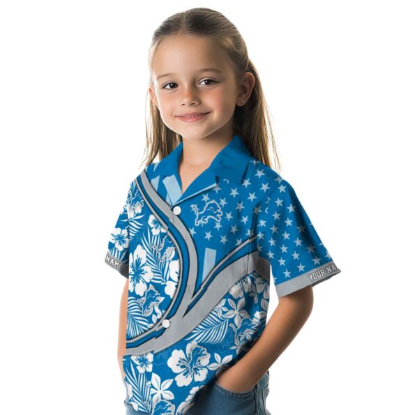 personalized-detroit-lions-floral-wave-blue-white-hawaiian-shirt-premium-grade personalized detroit lions floral wave blue white hawaiian shirt premium grade