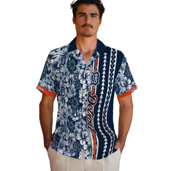 personalized-detroit-tigers-hibiscus-arrows-navy-white-hawaiian-shirt-fashion-forward personalized detroit tigers hibiscus arrows navy white hawaiian shirt fashion forward