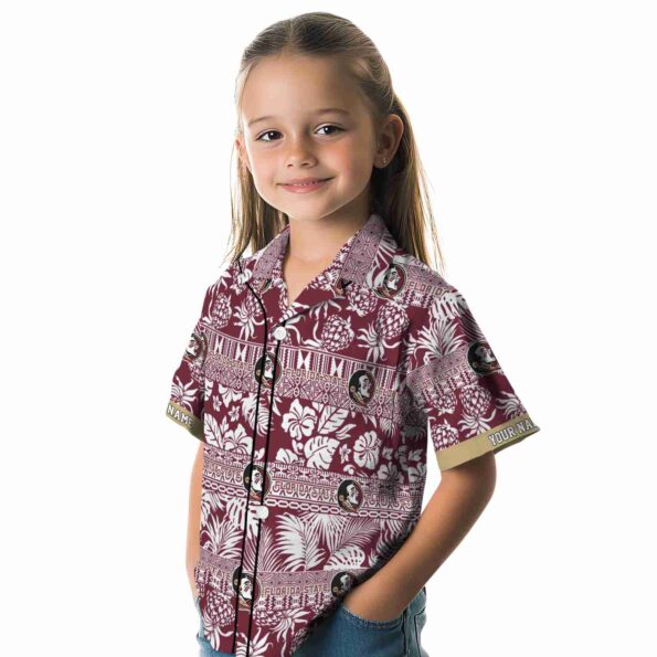 personalized-florida-state-seminoles-tribal-stripes-garnet-white-hawaiian-shirt-premium-grade personalized florida state seminoles tribal stripes garnet white hawaiian shirt premium grade