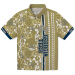 Georgia Tech Yellow Jackets Hawaiian Shirt - Personalized Hibiscus Arrows Gold White 1 personalized-georgia-tech-yellow-jackets-hibiscus-arrows-gold-white-hawaiian-shirt-best-selling