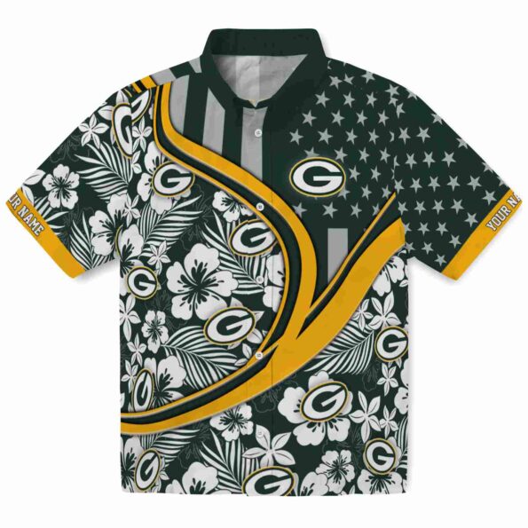 personalized-green-bay-packers-floral-wave-green-white-hawaiian-shirt-best-selling personalized green bay packers floral wave green white hawaiian shirt best selling