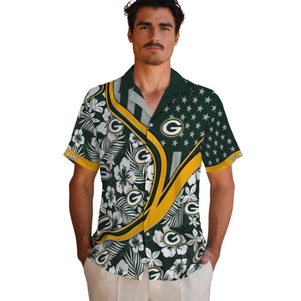 personalized-green-bay-packers-floral-wave-green-white-hawaiian-shirt-fashion-forward personalized green bay packers floral wave green white hawaiian shirt fashion forward