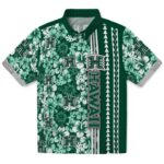 Hawaii Rainbow Warriors Hawaiian Shirt - Personalized Hibiscus Arrows Green White 1 personalized-hawaii-rainbow-warriors-hibiscus-arrows-green-white-hawaiian-shirt-best-selling
