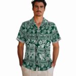 personalized-hawaii-rainbow-warriors-tribal-stripes-green-white-hawaiian-shirt-best-selling