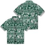 personalized-hawaii-rainbow-warriors-tribal-stripes-green-white-hawaiian-shirt-best-selling