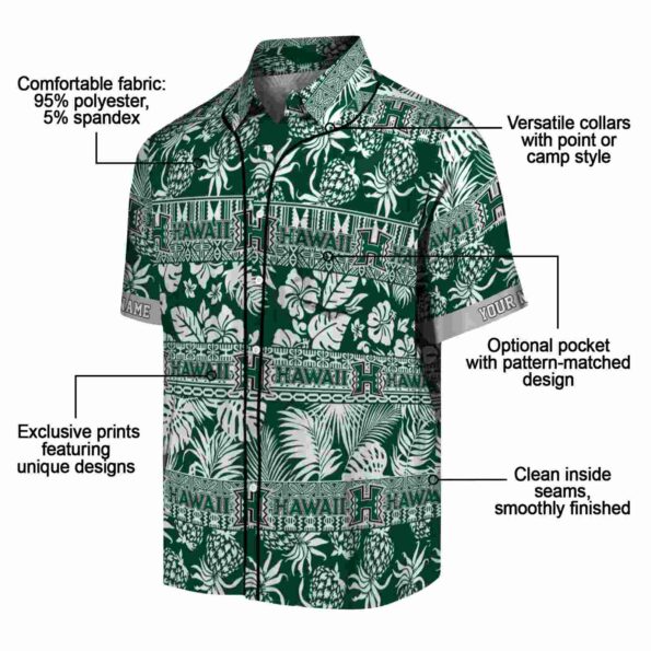 personalized-hawaii-rainbow-warriors-tribal-stripes-green-white-hawaiian-shirt-new-arrival personalized hawaii rainbow warriors tribal stripes green white hawaiian shirt new arrival