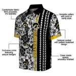 personalized-iowa-hawkeyes-hibiscus-arrows-black-white-hawaiian-shirt-best-selling