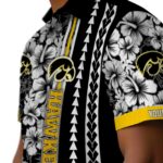 personalized-iowa-hawkeyes-hibiscus-arrows-black-white-hawaiian-shirt-best-selling