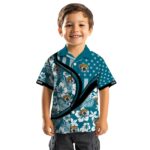 personalized-jacksonville-jaguars-floral-wave-teal-white-hawaiian-shirt-best-selling