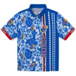 Kansas Jayhawks Hawaiian Shirt - Personalized Hibiscus Arrows Blue White 1 personalized-kansas-jayhawks-hibiscus-arrows-blue-white-hawaiian-shirt-best-selling
