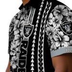 personalized-las-vegas-raiders-hibiscus-arrows-black-white-hawaiian-shirt-best-selling