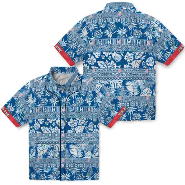 personalized-los-angeles-dodgers-tribal-stripes-blue-white-hawaiian-shirt-high-quality personalized los angeles dodgers tribal stripes blue white hawaiian shirt high quality