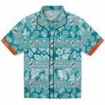 Miami Dolphins Hawaiian Shirt - Personalized Tribal Stripes Aqua White 1 personalized-miami-dolphins-tribal-stripes-aqua-white-hawaiian-shirt-best-selling