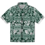Michigan State Spartans Hawaiian Shirt - Personalized Tribal Stripes Green White 1 personalized-michigan-state-spartans-tribal-stripes-green-white-hawaiian-shirt-best-selling