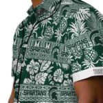 personalized-michigan-state-spartans-tribal-stripes-green-white-hawaiian-shirt-best-selling