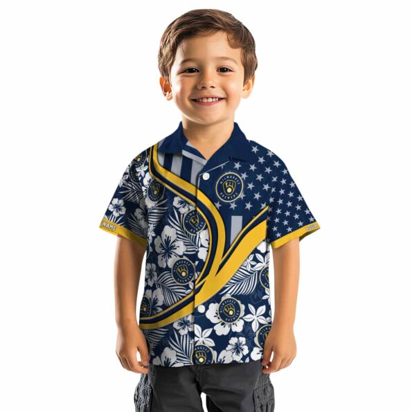 personalized-milwaukee-brewers-floral-wave-navy-blue-white-hawaiian-shirt-top-rated personalized milwaukee brewers floral wave navy blue white hawaiian shirt top rated