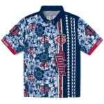 Minnesota Twins Hawaiian Shirt - Personalized Hibiscus Arrows Navy White 1 personalized-minnesota-twins-hibiscus-arrows-navy-white-hawaiian-shirt-best-selling