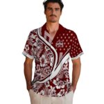 personalized-mississippi-state-bulldogs-floral-wave-maroon-white-hawaiian-shirt-best-selling
