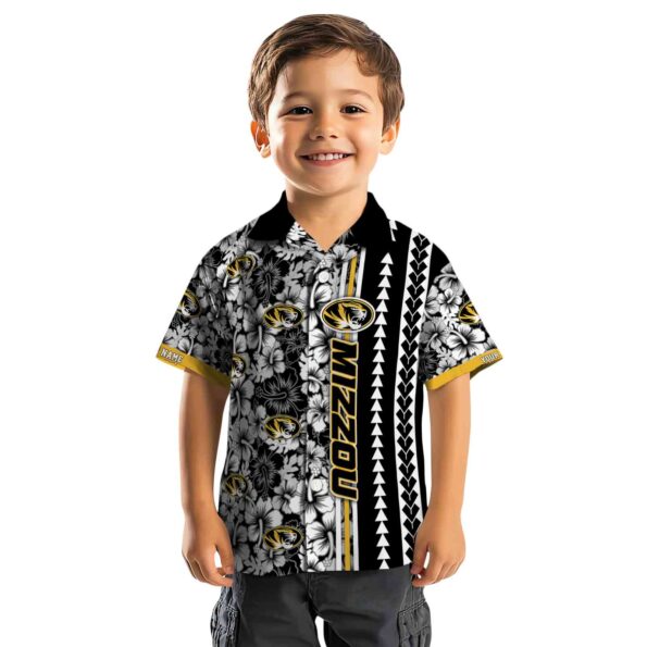 personalized missouri tigers hibiscus arrows black white hawaiian shirt top rated