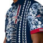 personalized-new-england-patriots-hibiscus-arrows-blue-white-hawaiian-shirt-best-selling