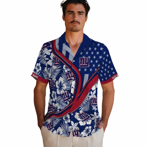 personalized-new-york-giants-floral-wave-blue-white-hawaiian-shirt-fashion-forward personalized new york giants floral wave blue white hawaiian shirt fashion forward
