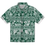 New York Jets Hawaiian Shirt - Personalized Tribal Stripes Green White 1 personalized-new-york-jets-tribal-stripes-green-white-hawaiian-shirt-best-selling