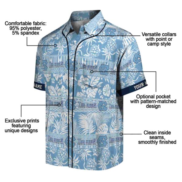 personalized-north-carolina-tar-heels-tribal-stripes-light-blue-white-hawaiian-shirt-new-arrival personalized north carolina tar heels tribal stripes light blue white hawaiian shirt new arrival