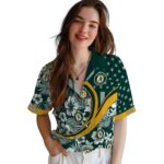 personalized-oakland-athletics-floral-wave-green-white-hawaiian-shirt-best-selling