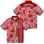 personalized-ohio-state-buckeyes-hibiscus-arrows-scarlet-white-hawaiian-shirt-best-selling