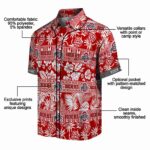 personalized-ohio-state-buckeyes-tribal-stripes-scarlet-white-hawaiian-shirt-best-selling