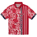 Ole Miss Rebels Hawaiian Shirt - Personalized Hibiscus Arrows Red White 1 personalized-ole-miss-rebels-hibiscus-arrows-red-white-hawaiian-shirt-best-selling