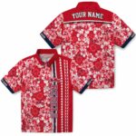 personalized-ole-miss-rebels-hibiscus-arrows-red-white-hawaiian-shirt-best-selling