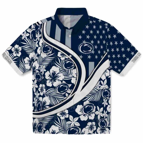 personalized-penn-state-nittany-lions-floral-wave-blue-white-hawaiian-shirt-best-selling personalized penn state nittany lions floral wave blue white hawaiian shirt best selling