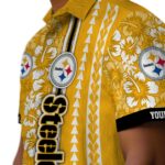 personalized-pittsburgh-steelers-hibiscus-arrows-gold-white-hawaiian-shirt-best-selling