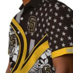 personalized-san-diego-padres-floral-wave-brown-white-hawaiian-shirt-best-selling