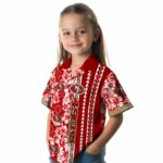 personalized-san-francisco-49ers-hibiscus-arrows-red-white-hawaiian-shirt-best-selling