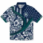 Seattle Mariners Hawaiian Shirt - Personalized Floral Wave Navy Blue White 1 personalized-seattle-mariners-floral-wave-navy-blue-white-hawaiian-shirt-best-selling
