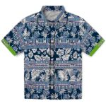 Seattle Seahawks Hawaiian Shirt - Personalized Tribal Stripes Blue White 1 personalized-seattle-seahawks-tribal-stripes-blue-white-hawaiian-shirt-best-selling