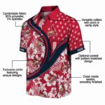 personalized-st-louis-cardinals-floral-wave-red-white-hawaiian-shirt-best-selling
