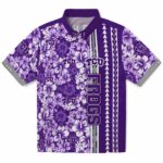 TCU Horned Frogs Hawaiian Shirt - Personalized Hibiscus Arrows Purple White 1 personalized-tcu-horned-frogs-hibiscus-arrows-purple-white-hawaiian-shirt-best-selling