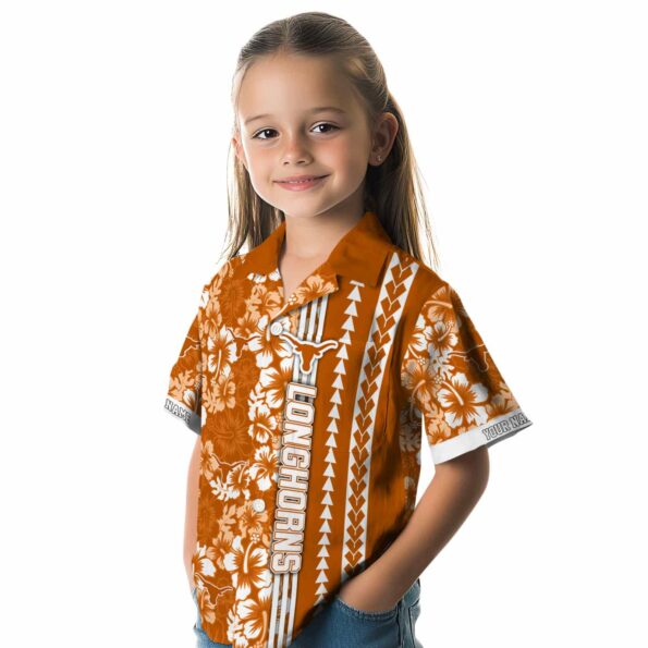 personalized-texas-longhorns-hibiscus-arrows-orange-white-hawaiian-shirt-premium-grade personalized texas longhorns hibiscus arrows orange white hawaiian shirt premium grade